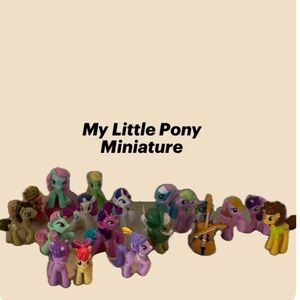 My Little Pony Miniatures